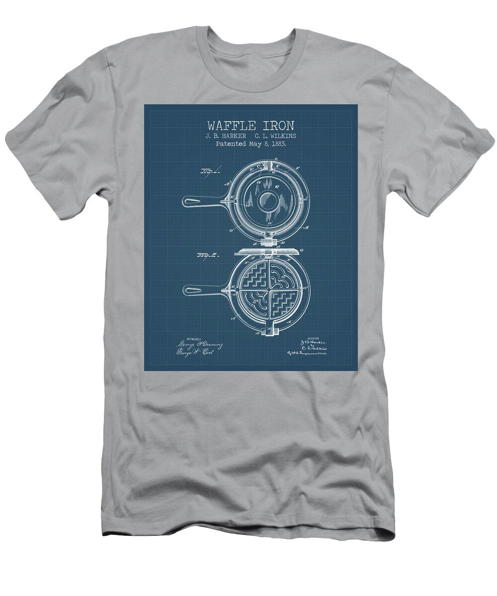 Waffle Iron Blueprints Denny H T-Shirt