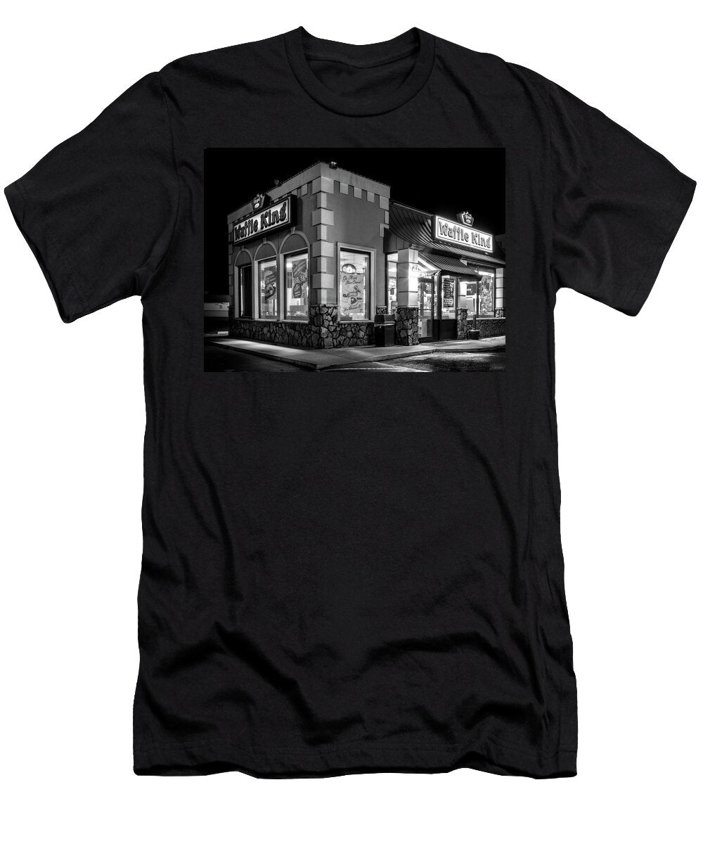 Waffle King in Black and White Greg Mimbs T-Shirt