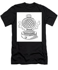 Waffle Machine Kitchen Tool Drawing Frank Ramspott T-Shirt