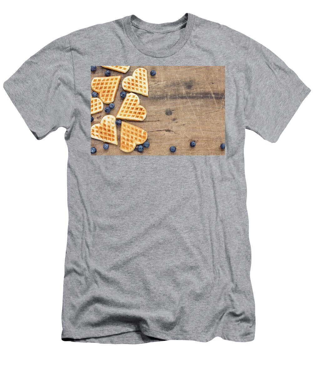 Waffles and Blueberries Elena Seychelles T-Shirt
