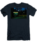 Waffles and Crepes Stand At Night 02 Alex Zarnoski T-Shirt