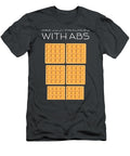 Waffles Are Just Pancakes with Abs Funny Baker Breago Roddy T-Shirt