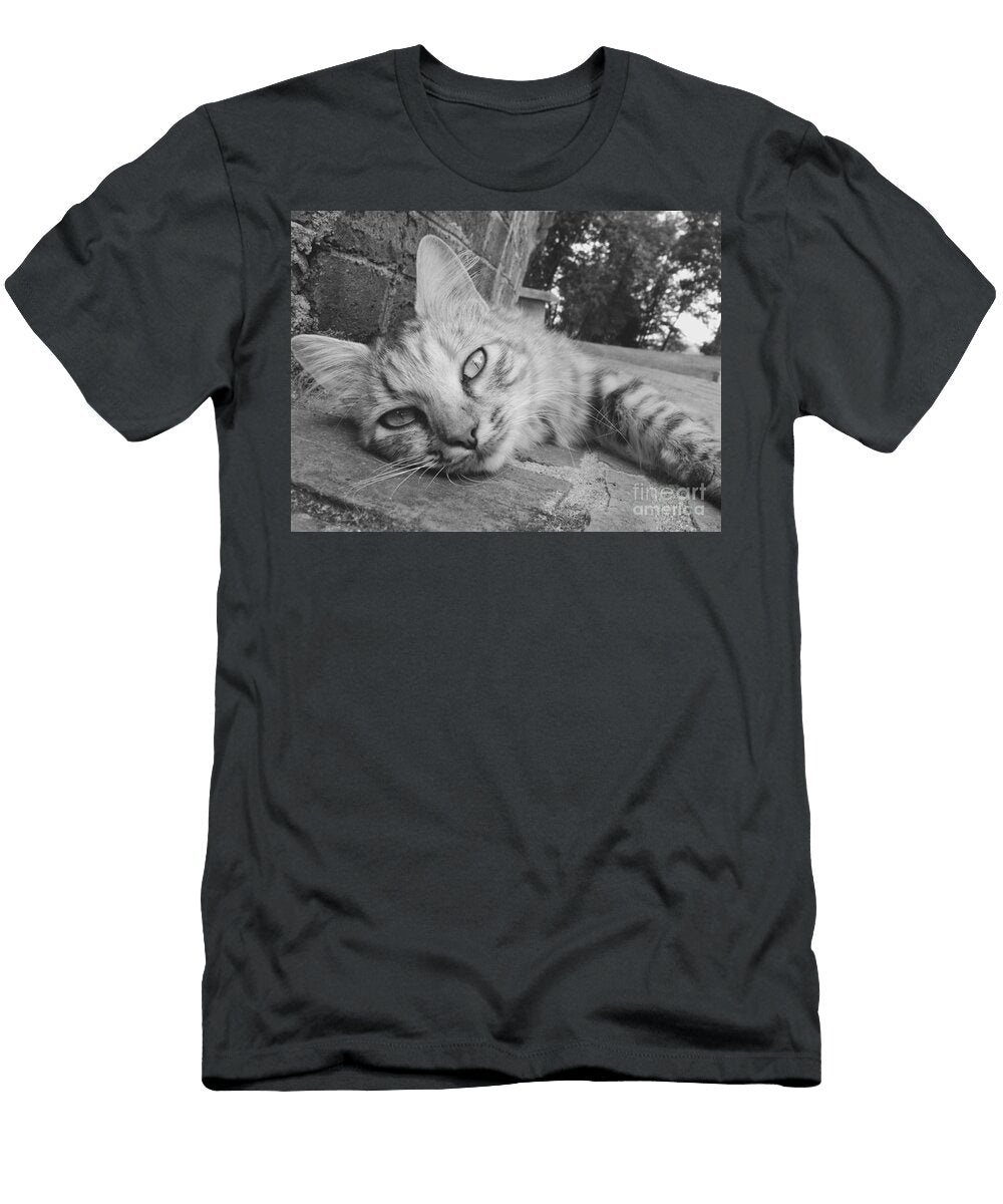 Waffles the Cat Mary Tron T-Shirt