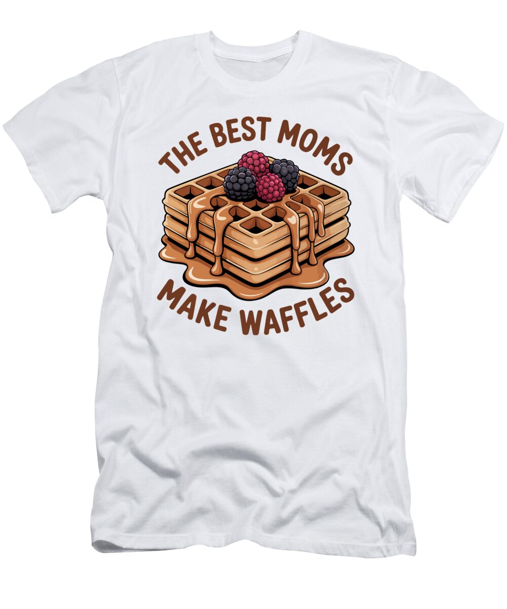 Waffles with Berries Display Joanna Redesiuk T-Shirt