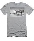 Wagon Chassis Along the Shore At Fayette Michigan State Park Randall Nyhof T-Shirt