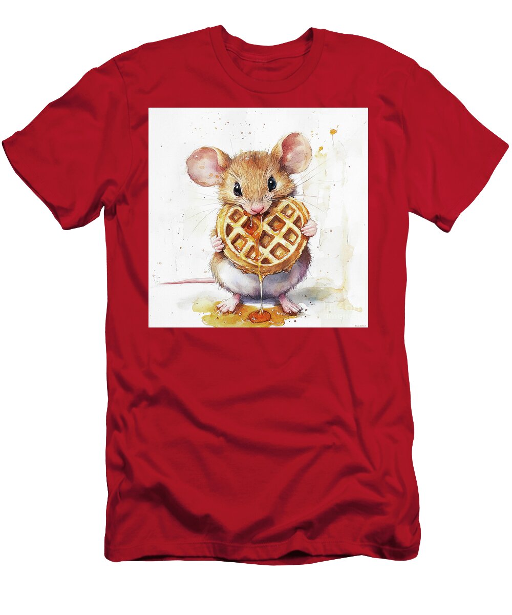 Waldo Loves His Waffle Tina Lecour T-Shirt