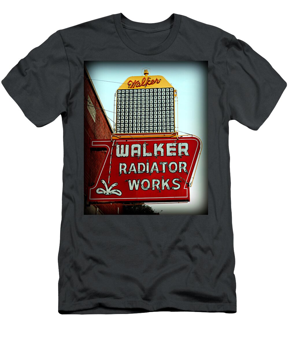 Walker Radiator Works Sign Stephen Stookey T-Shirt