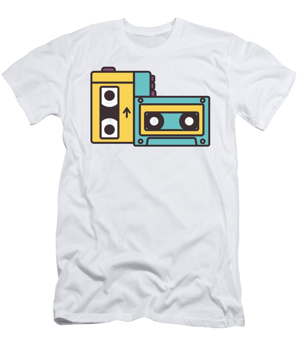 Walkman Cassette Rafli Rafazano T-Shirt