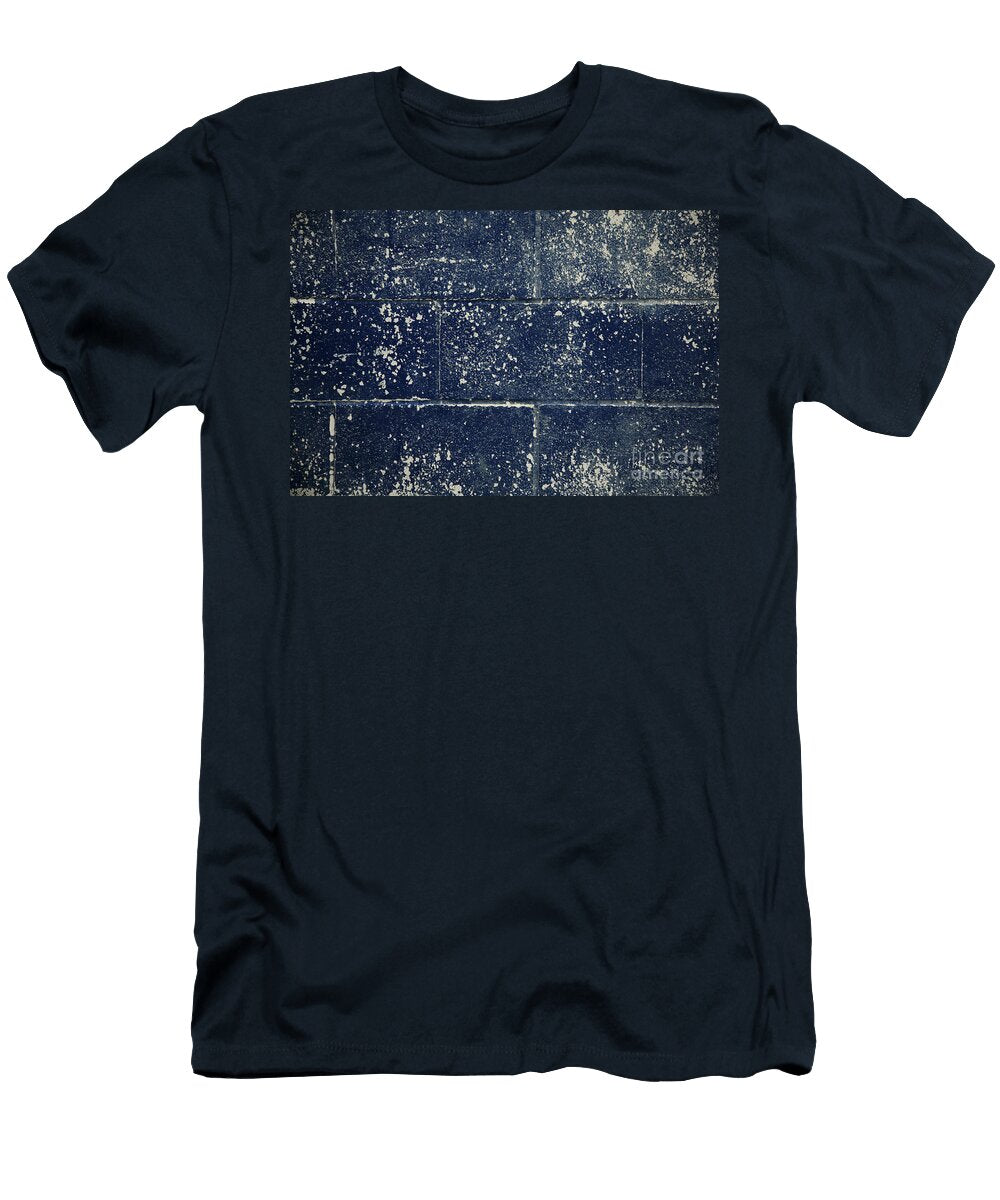Wall Texture in Blue Brandon Tabiolo T-Shirt