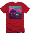 Walrus in Sunglasses Driving Retro Car At Sunset Jodie Rosies T-Shirt
