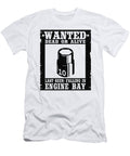Wanted Last Seen Falling in Engine Bay Funny Mechanic Lisa Stronzi T-Shirt