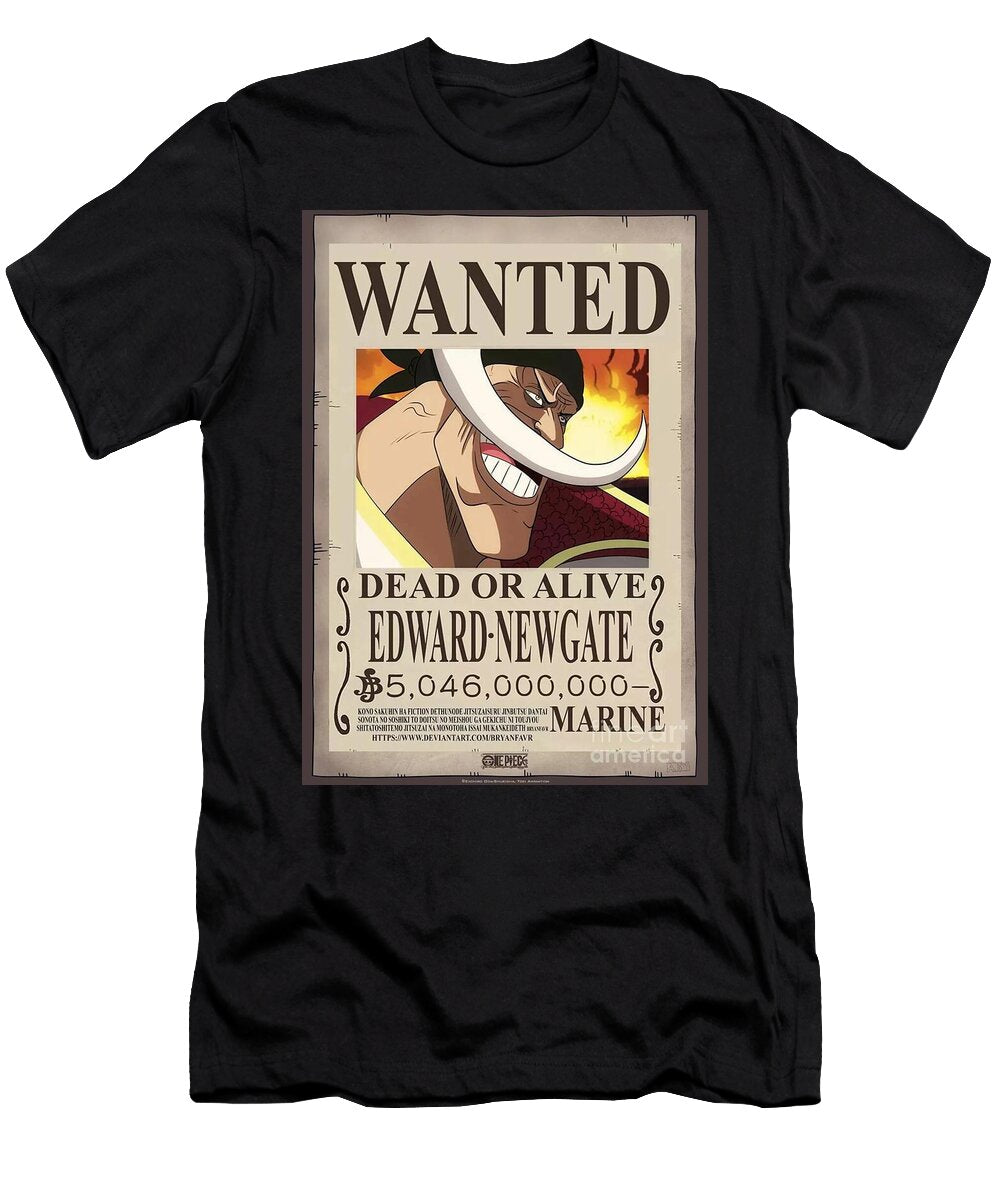 Wanted Poster Edward Adrain Zemlak T-Shirt