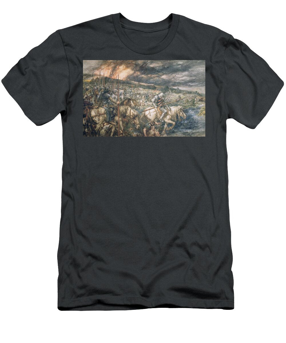 War After the Battle 1888 Wc on Paper Sir John Gilbert T-Shirt