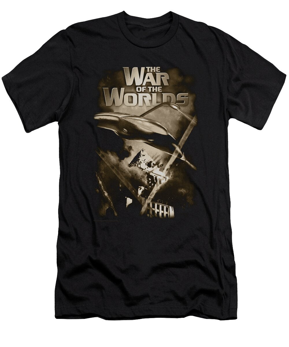 War of the Worlds Death Rays Brand a T-Shirt