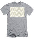 Warm Beige White Chevron Rhombus Pattern Pairs Dulux 2023 Coty Wild Wonder Petite Patterns T-Shirt