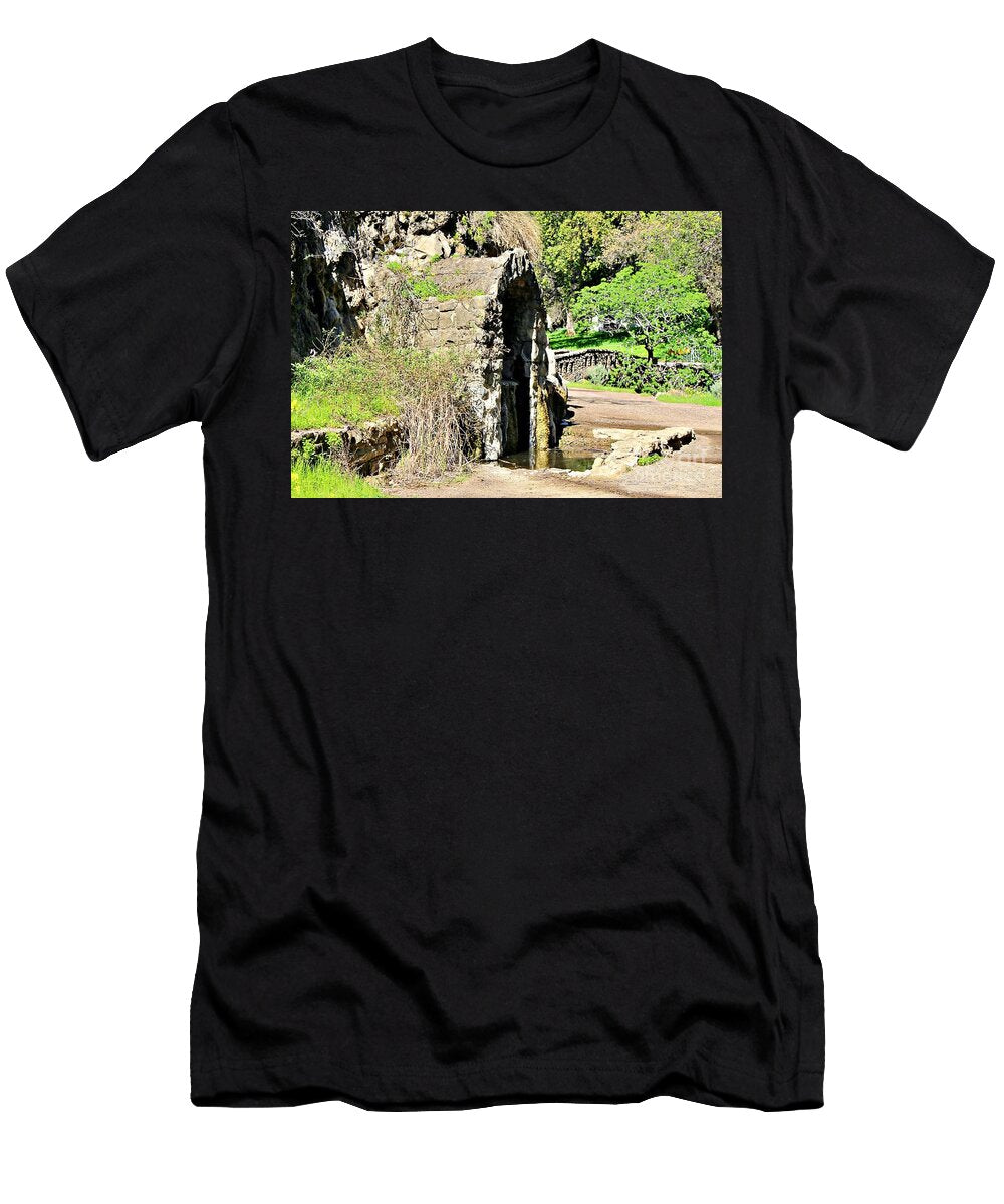 Warm Springs Grotto in Alum Rock Park Martha Sherman T-Shirt