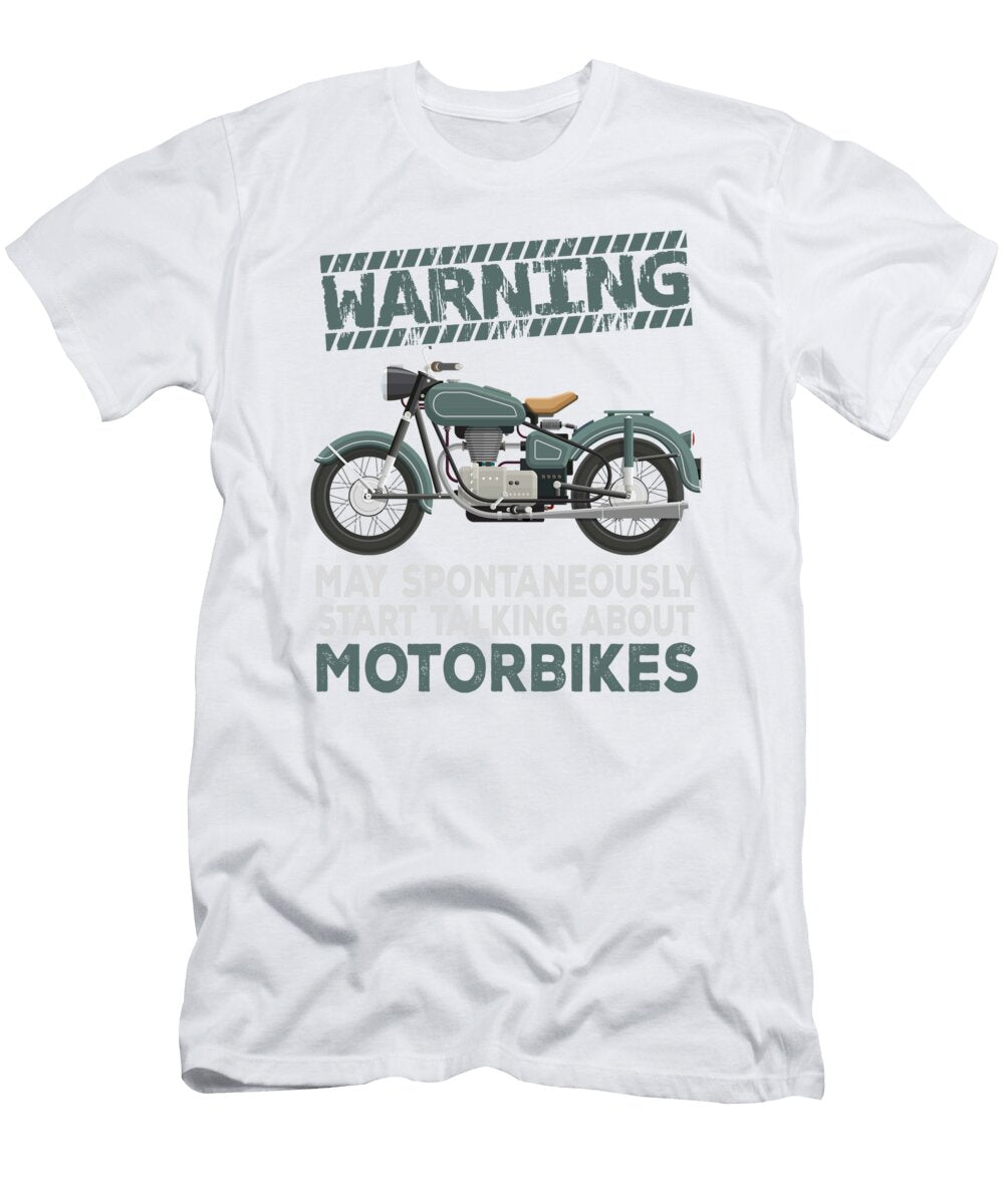 Warning Motorbikes Jacob Zelazny T-Shirt