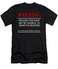 Warning Reading This Jacob Zelazny T-Shirt