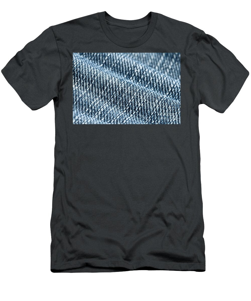 Washed Blue Jeans Delphimages Photo Creations T-Shirt