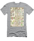 Washington County New York Vintage Historical Map 1853 Carol Japp T-Shirt