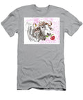 Water Buffalo with Bird and Rose Zelda Tessadori T-Shirt
