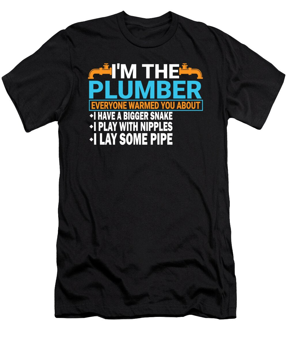 Water Drainage Plumber Plumbing Tools Humor Orgence Matungwa T-Shirt