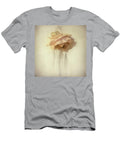 Water Dripping From a Peach Rose Yo Pedro T-Shirt