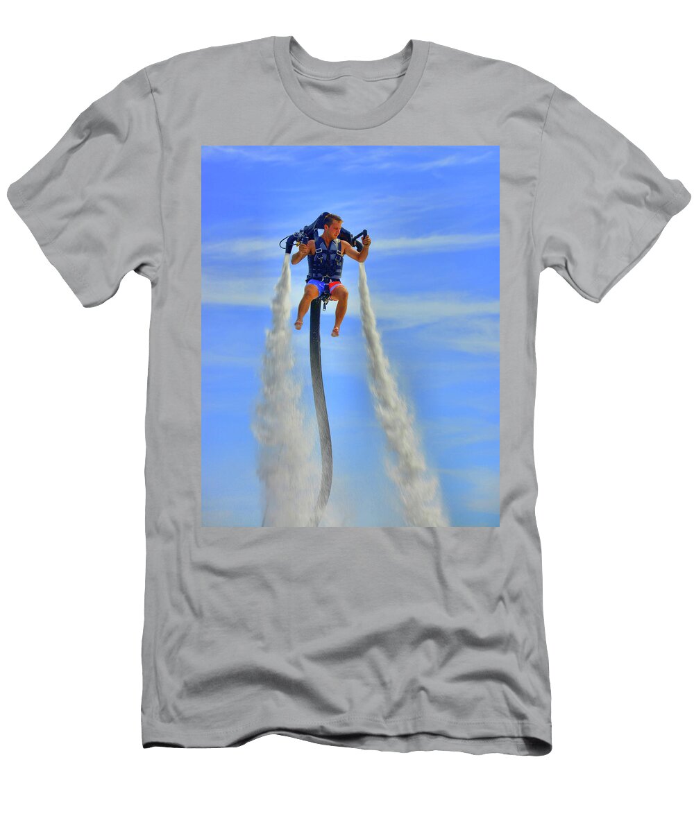 Water Jetpack Eugene Reddex T-Shirt