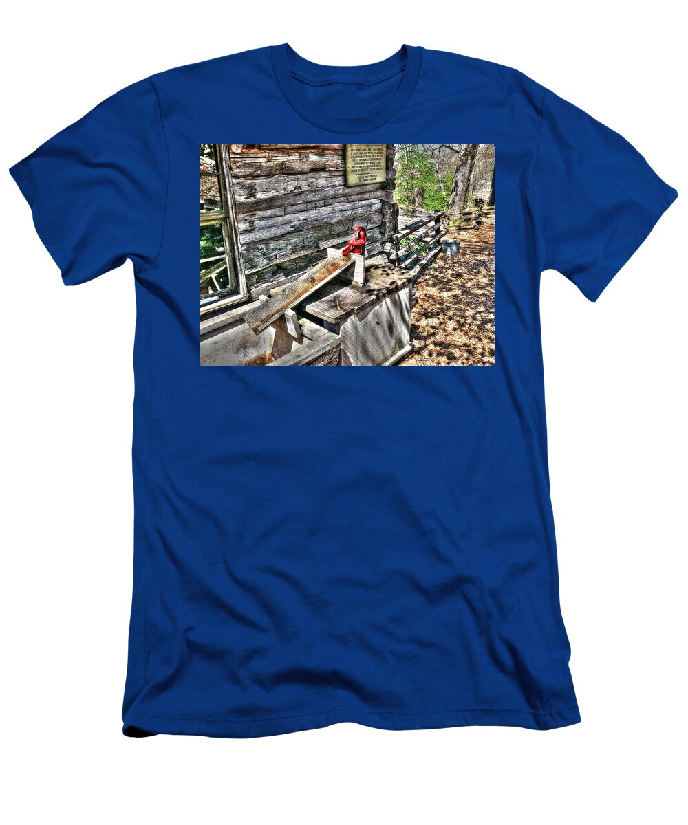 Water Pump in Nature John Straton T-Shirt
