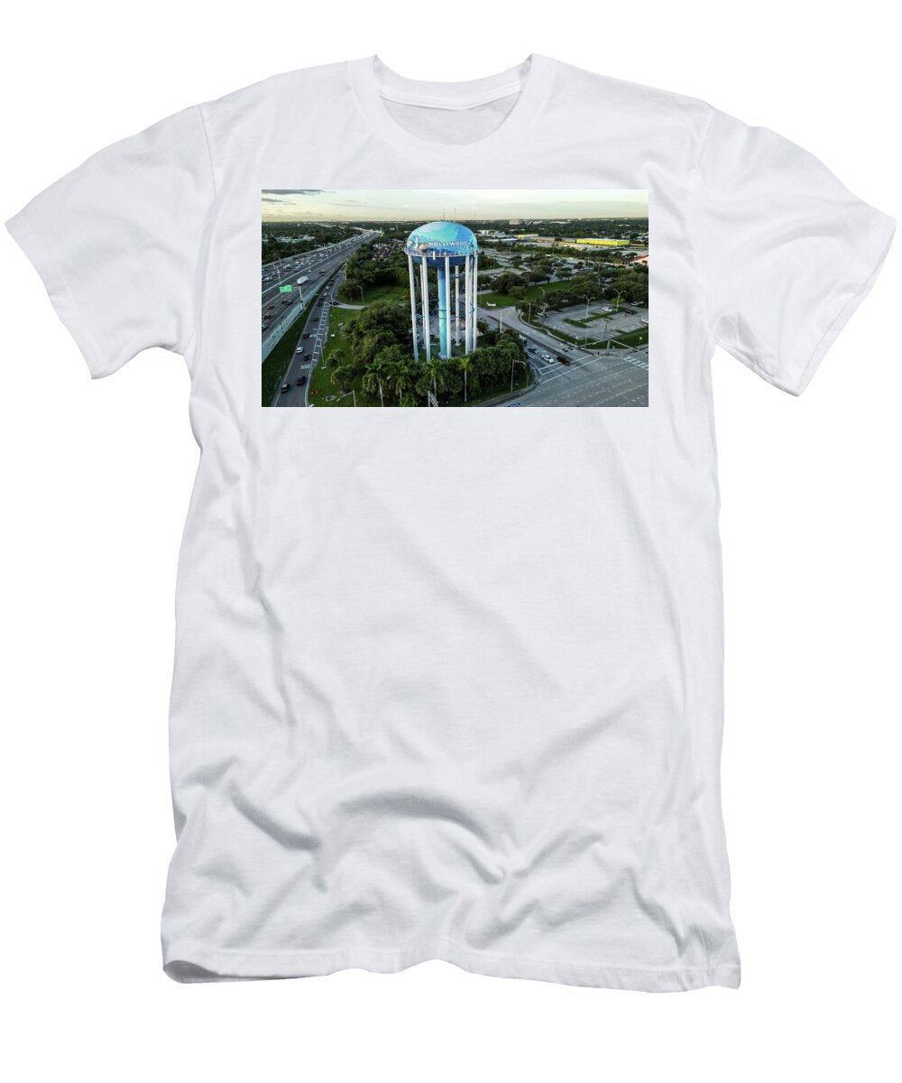 Water Tower Drone Overwatch Solutions T-Shirt