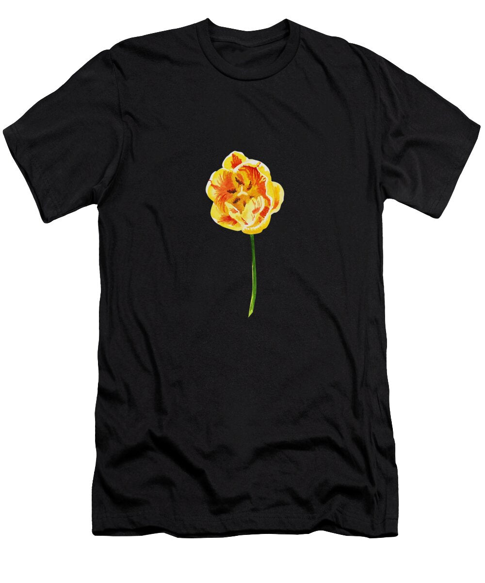 Watercolor Flower Floral Art Minimalism Png X Irina Sztukowski T-Shirt