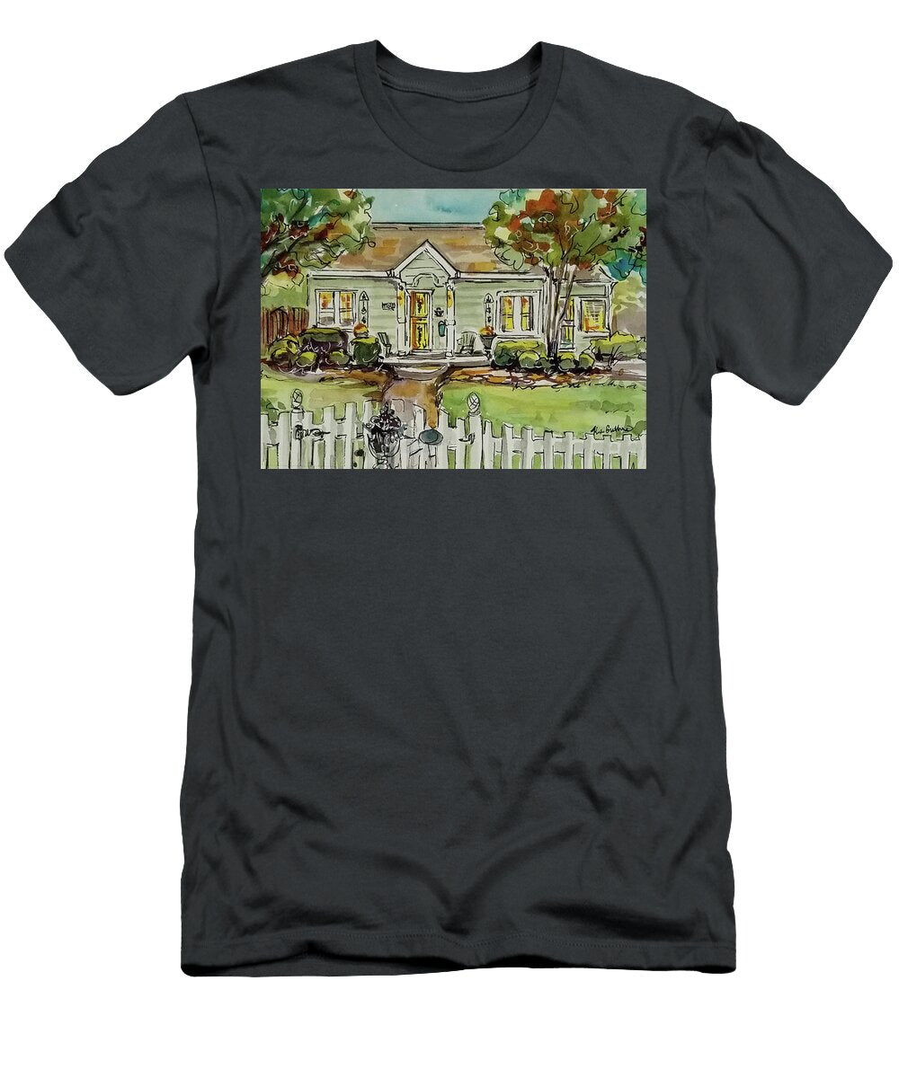 Watercolor House Painting Kim Guthrie T-Shirt