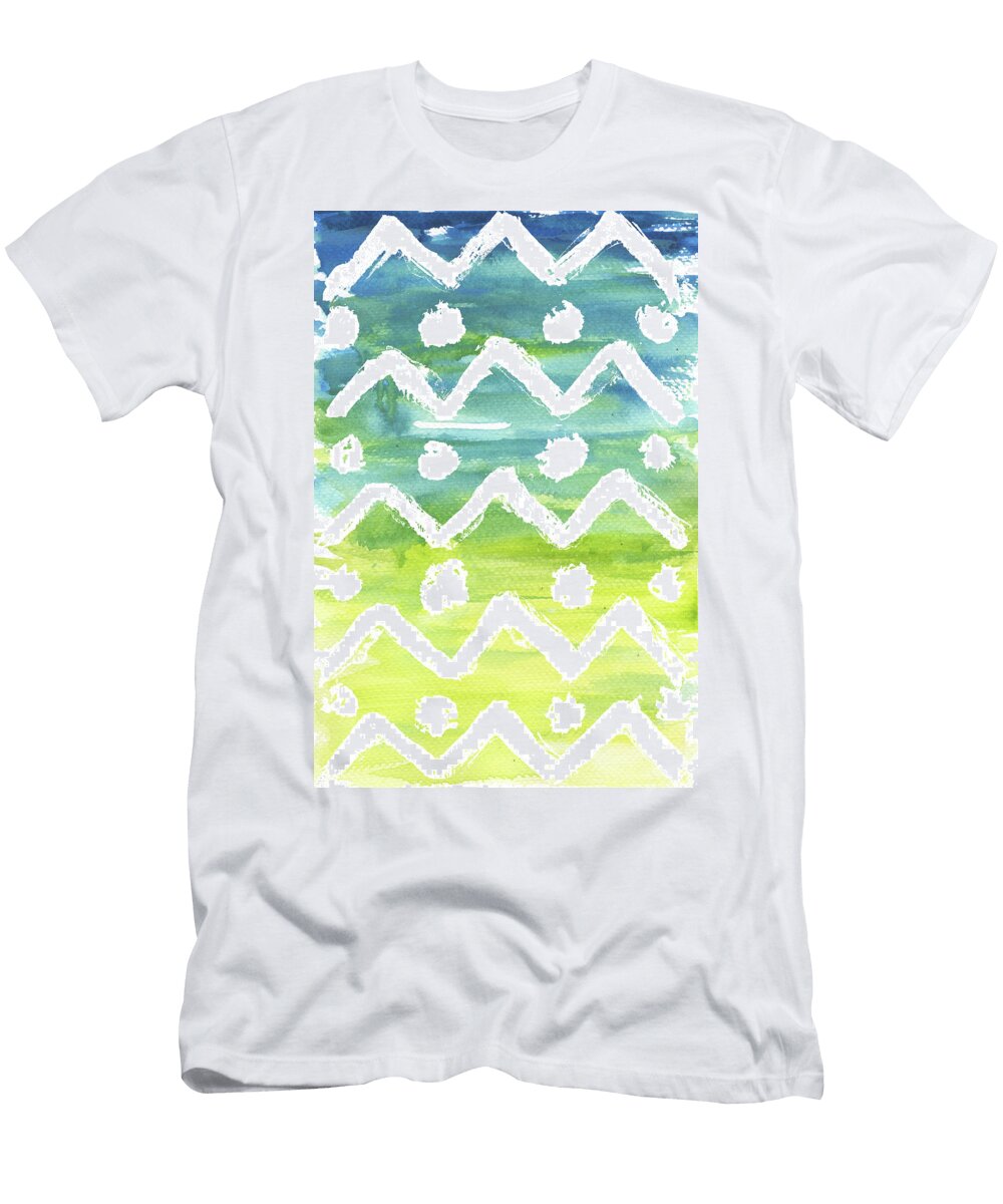 Watercolor Pattern Iii Elizabeth Medley T-Shirt