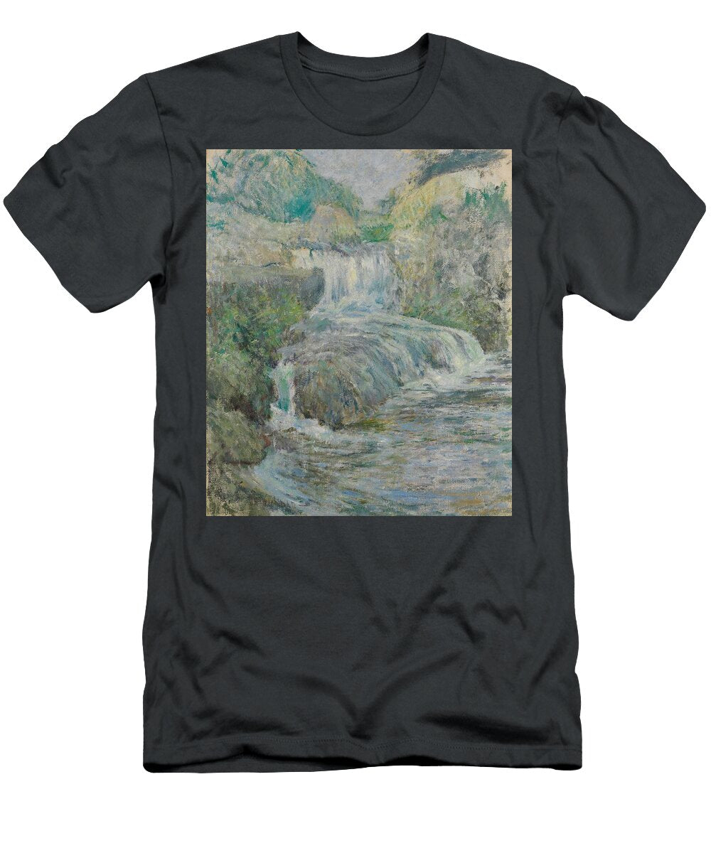 Waterfall Ca Art John Henry Twachtman American T-Shirt
