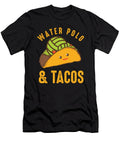 Waterpolo and Tacos Nachos Guacamole Taco Lovers Swimming Watersports Gift Thomas Larch T-Shirt
