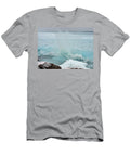 Waves of Pancake Ice Crashing Ashore Melissa Peterson T-Shirt