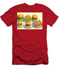 Wayne Thiebaud Inspired Fast Food 20250922zzzzc Wingsdomain Art and Photography T-Shirt