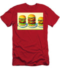 Wayne Thiebaud Inspired Fast Food Hamburgers 20250922zzzu Wingsdomain Art and Photography T-Shirt