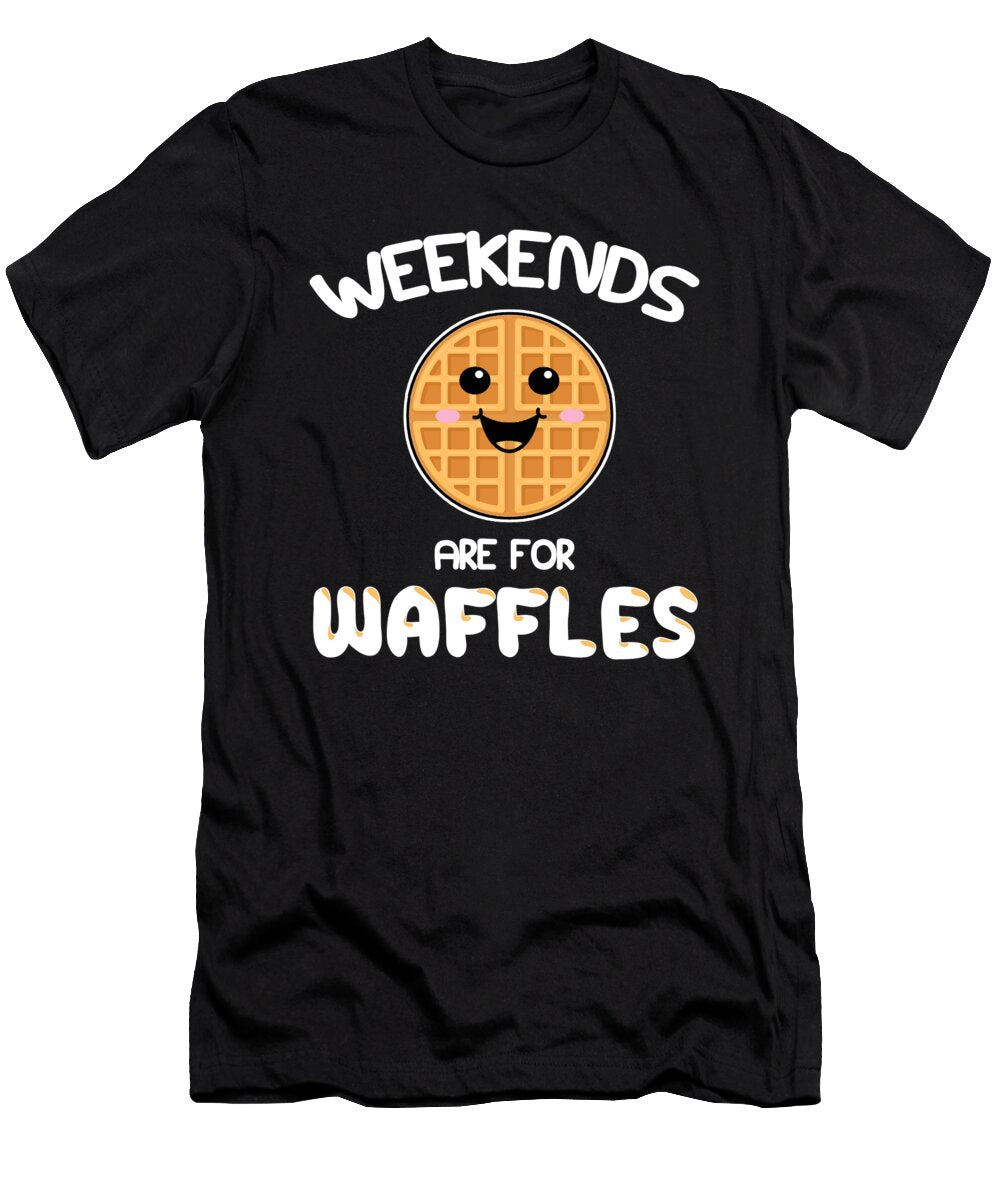 Weekends Are for Waffles Weekend Miss Saliha Fashion T-Shirt
