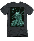 Weeping Statue of Liberty By Felix of Velvetifycom Felix T-Shirt