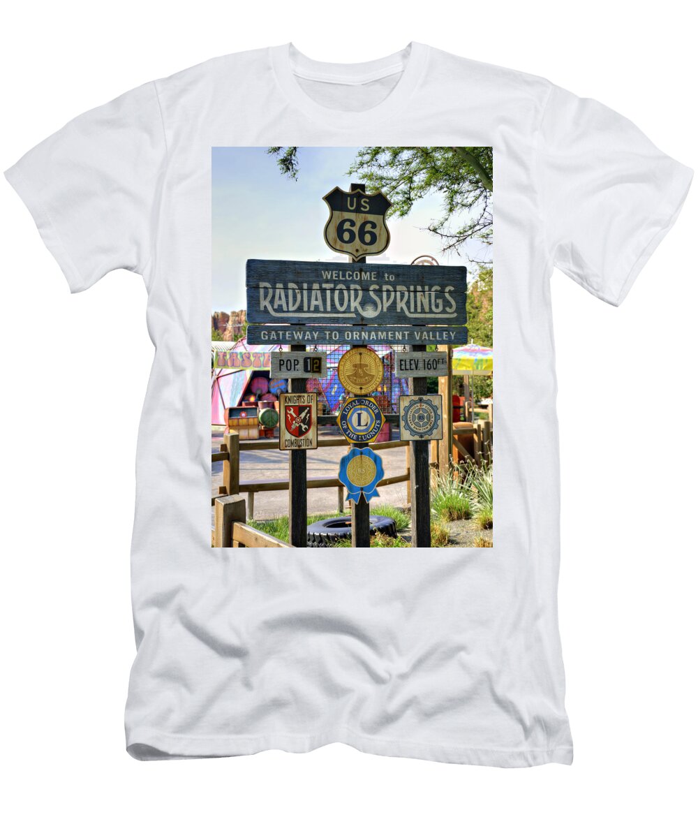 Welcome to Radiator Springs Ricky Barnard T-Shirt