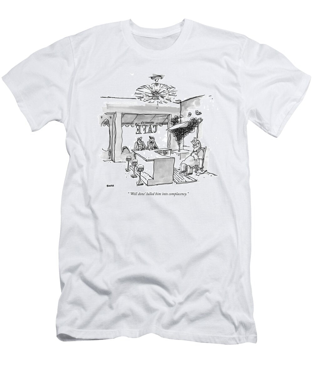 Well Done Lulled Him Into Complacency George Boot T-Shirt