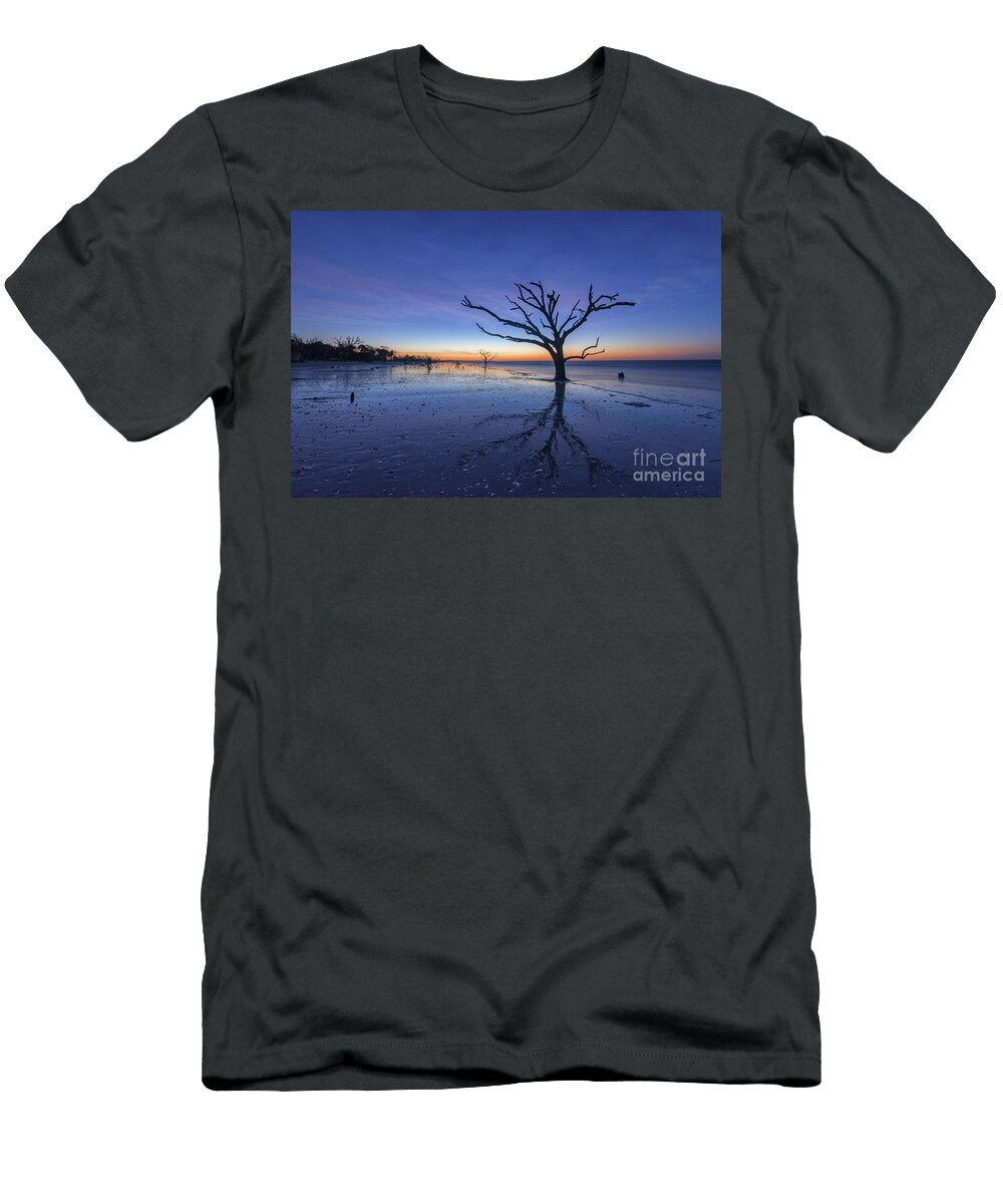 Wet Reflections At Botany Bay Beach Michael Ver Sprill T-Shirt