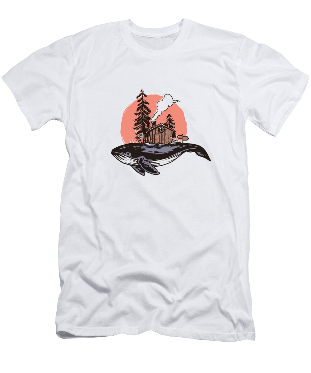 Whale and Cabin Vo Hung T-Shirt