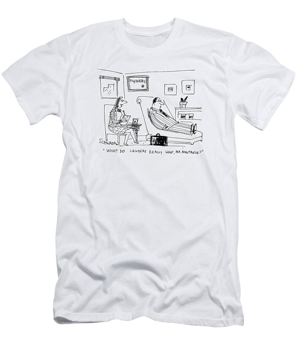 What Do Lawyers Really Want Mr Montague Harley Schwadron T-Shirt