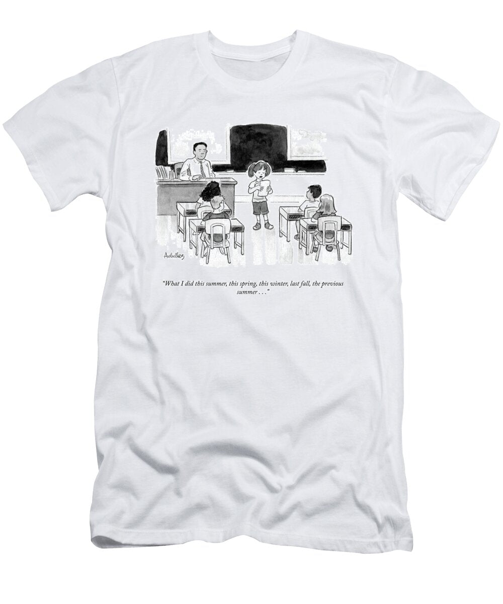 What I Did This Summer Pat Achilles T-Shirt