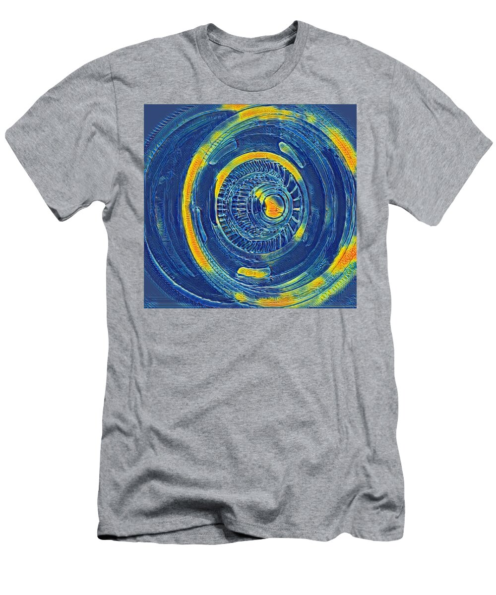 Wheel Hub Three Bencasso Barnesquiat T-Shirt