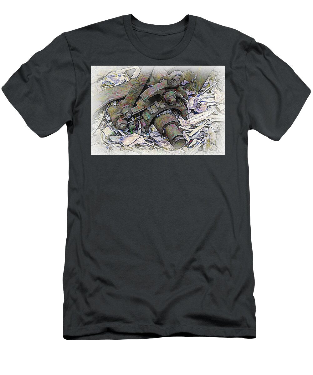 Wheeler Farm Gears Colored Nick Gray T-Shirt