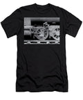 Wheels on an Old Rusting Steam Locomotive Philip Openshaw T-Shirt