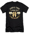 When a Thief Kisses You Count Your Teeth Jacob Zelazny T-Shirt